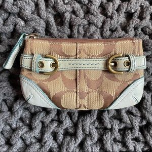 Coach ~vintage~ coin purse/ wallet keychain